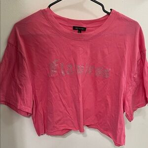 Flawless Pink Crop Top